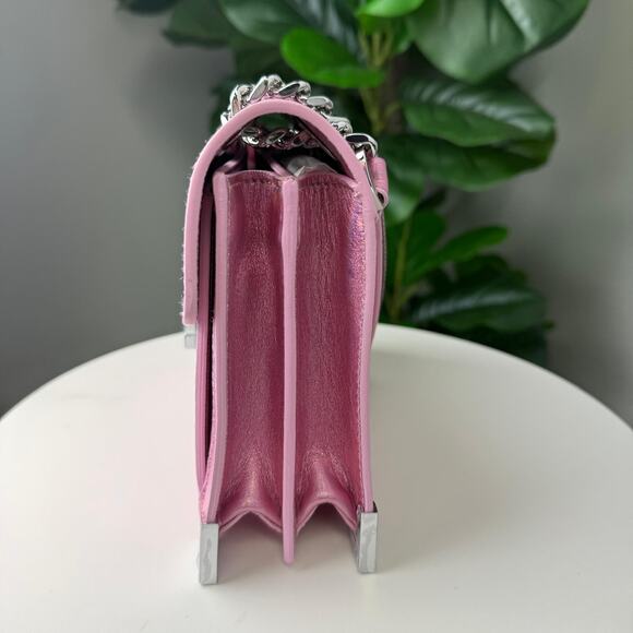 💎✨Authentic Kooples Emily Iridescent Leather Chain Bag - Picture 3 of 6